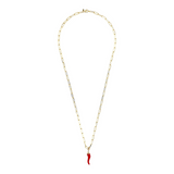 Taste of the Sea: Long Necklace with Sea Pendant