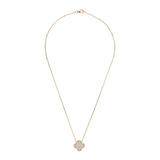 Collana Quadrifoglio Doppio Colore