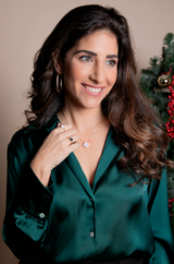 Collana Quadrifoglio Doppio Colore