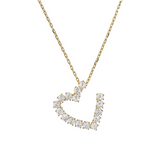 Collana Cuori Zirconi