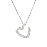 Collana Cuori Zirconi