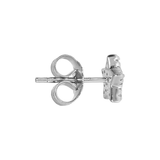 Star earring with zirconia