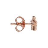 Star earring with zirconia