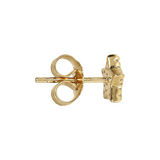 Star earring with zirconia