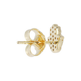 Hand earring with zirconia