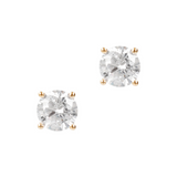 White and Colored Zircon Light Point Earrings