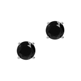 White and Colored Zircon Light Point Earrings