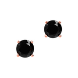 White and Colored Zircon Light Point Earrings