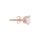 White and Colored Zircon Light Point Earrings