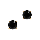 White and Colored Zircon Light Point Earrings