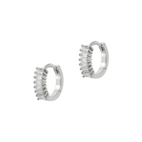 Mini Baguette Earrings Colorful