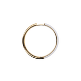 Orecchini Cerchi GRANDI Double Face oro e smalto colorato