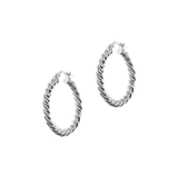 Torchon Earrings SMALL Hoops