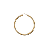 Torchon Earrings LARGE Hoops