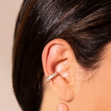 Square Zircon Ear Cuff Earring
