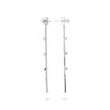 Zirconia Waterfall Earrings
