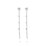 Zirconia Waterfall Earrings