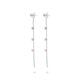 Colorful Zircon Stones Waterfall Earrings