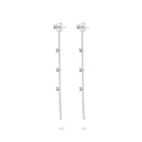 Colorful Zircon Stones Waterfall Earrings