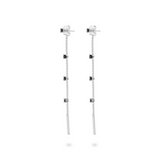 Colorful Zircon Stones Waterfall Earrings