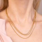 Collana Multifilo Snake Chiusura Magnetica
