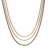 Collana Multifilo Snake Chiusura Magnetica