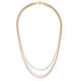 Collana Multifilo Snake Chiusura Magnetica