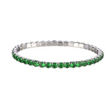 Bracciale Tennis Elastico Small pietre da 2 mm