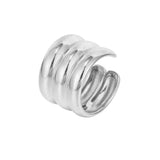Orecchino Ear Cuff Triplo “Bold Wave”