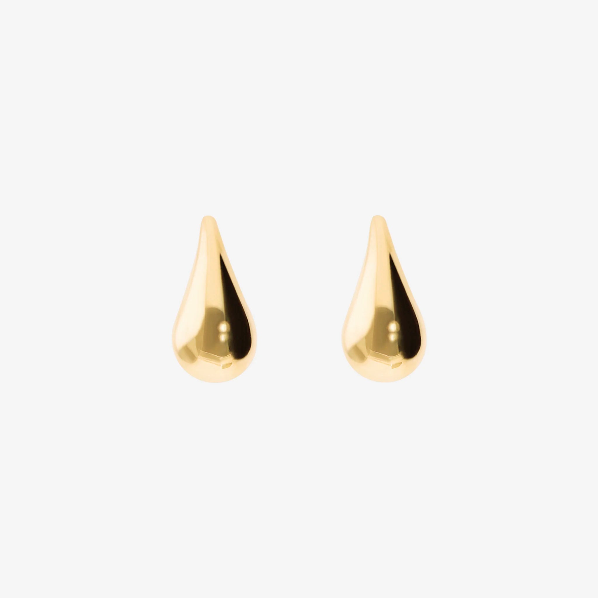 Carissima Orecchini Goccia Teardrop In Oro 9ct, Zirconi Cubici Taglio Diamante, Oro Giallo E Bicolore