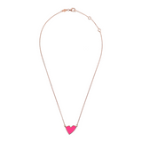 Collana Cuore Glitter o Rosso by Netali Nissim