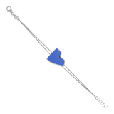 Bracciale Cuore glitter misura Grande by Netali Nissim