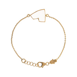 Bracciale Cuore Rosso o Glitterato – Misura Piccola by Netali Nissim