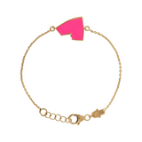 Bracciale Cuore Rosso o Glitterato – Misura Piccola by Netali Nissim