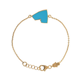 Bracciale Cuore Rosso o Glitterato – Misura Piccola by Netali Nissim