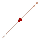 Bracciale Cuore Rosso o Glitterato – Misura Piccola by Netali Nissim