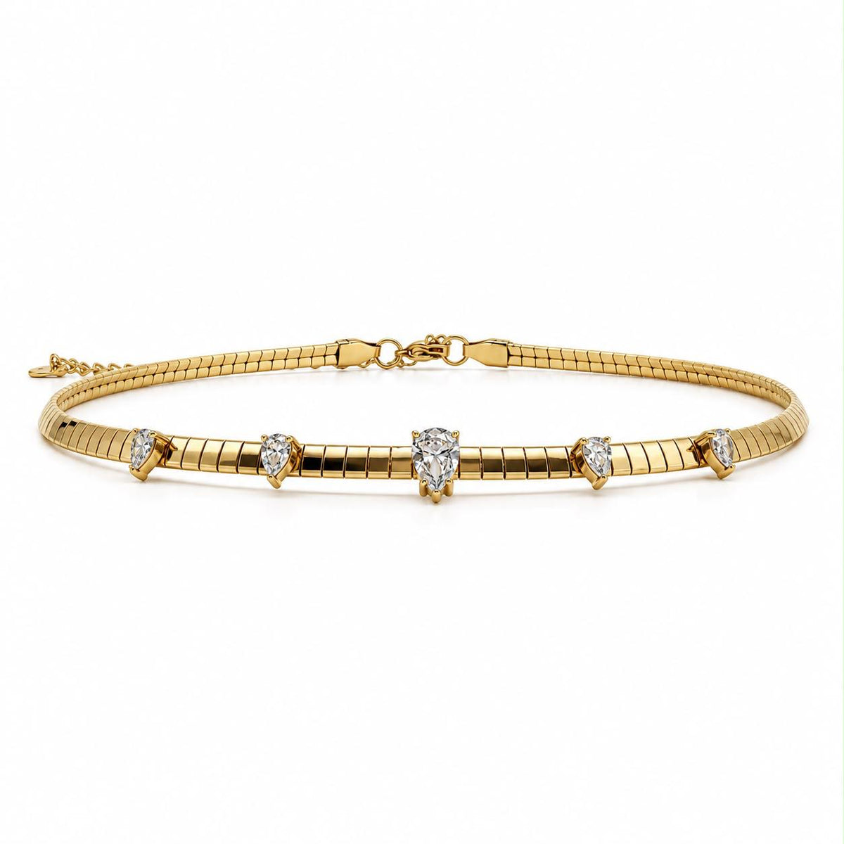 Collana Goccia di Cristallo