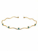 Collana Rigida Onde di Luce