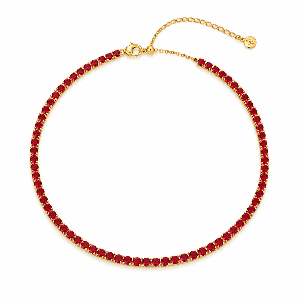 Collana Choker Tennis Regolabile "Flex Shine"