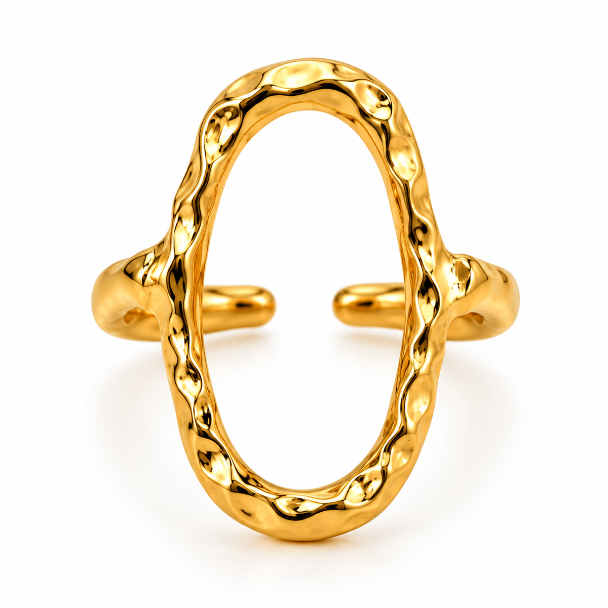 Anello Ovale Sculpt