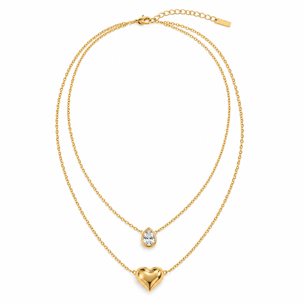 Collana doppia Sweet Heart