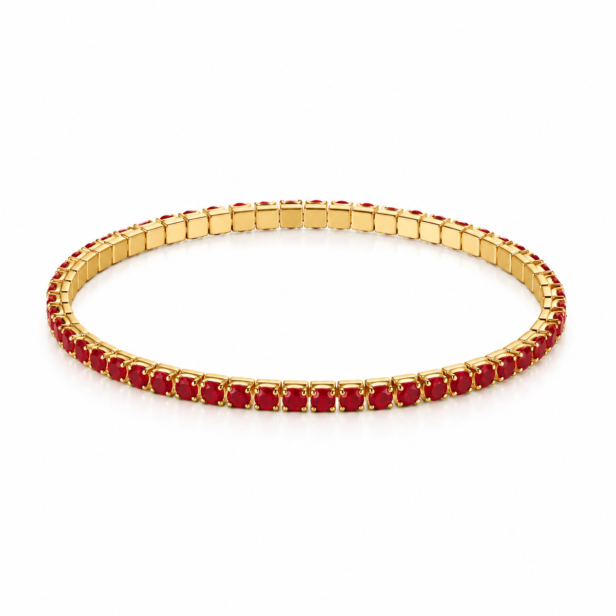 Bracciale Tennis  Elastico Small pietre da 2 mm