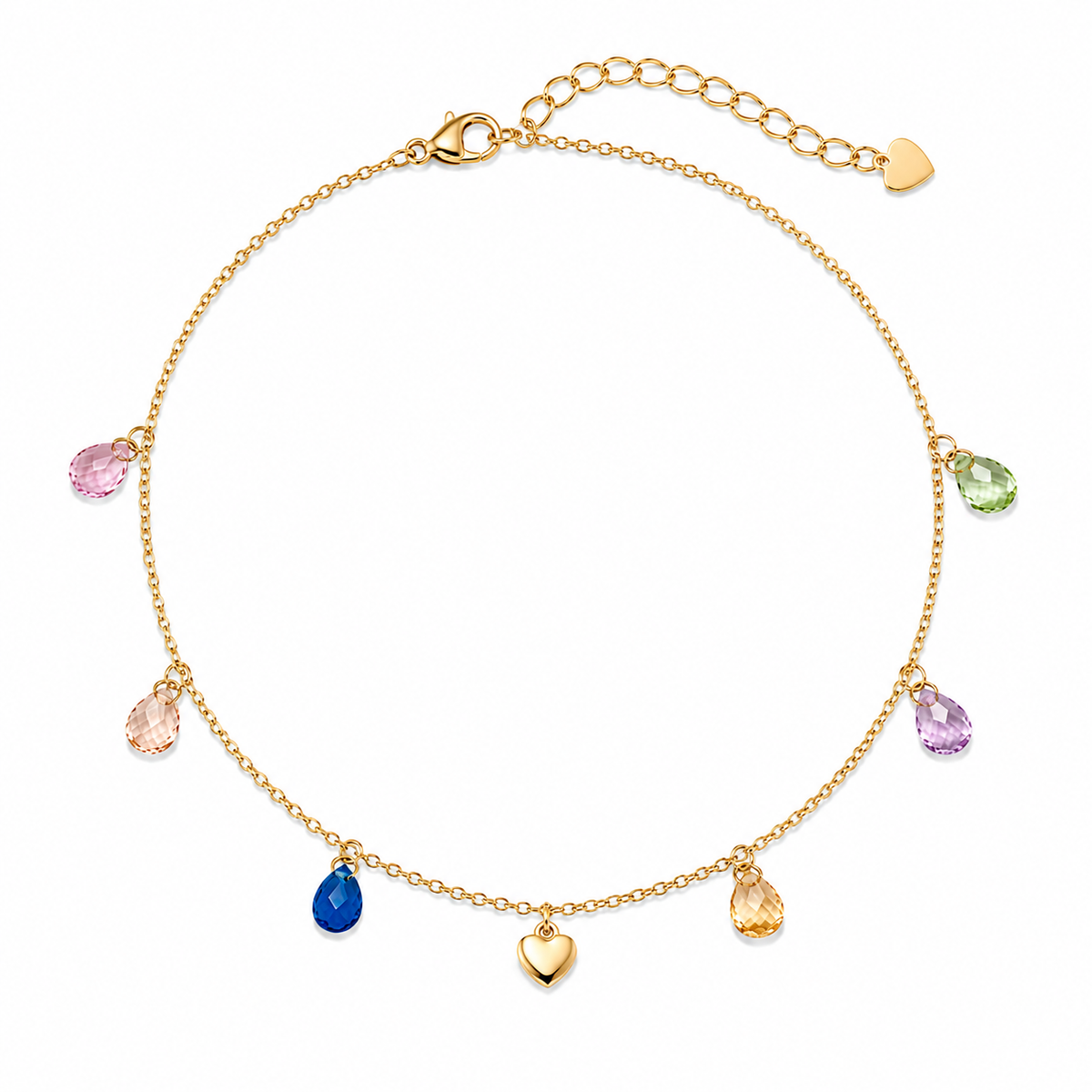 Cavigliera Gocce di Colore