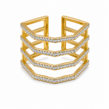 Anello Zig Zag