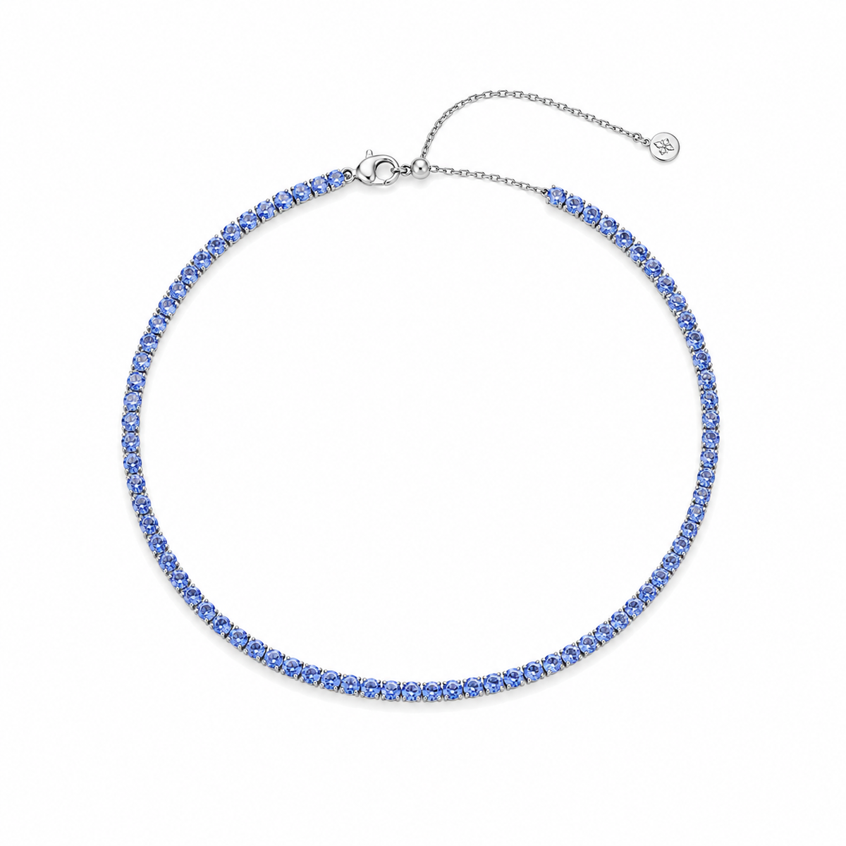 Collana Choker Tennis Regolabile "Flex Shine"
