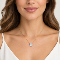 Collana Punto Luce Bicolor