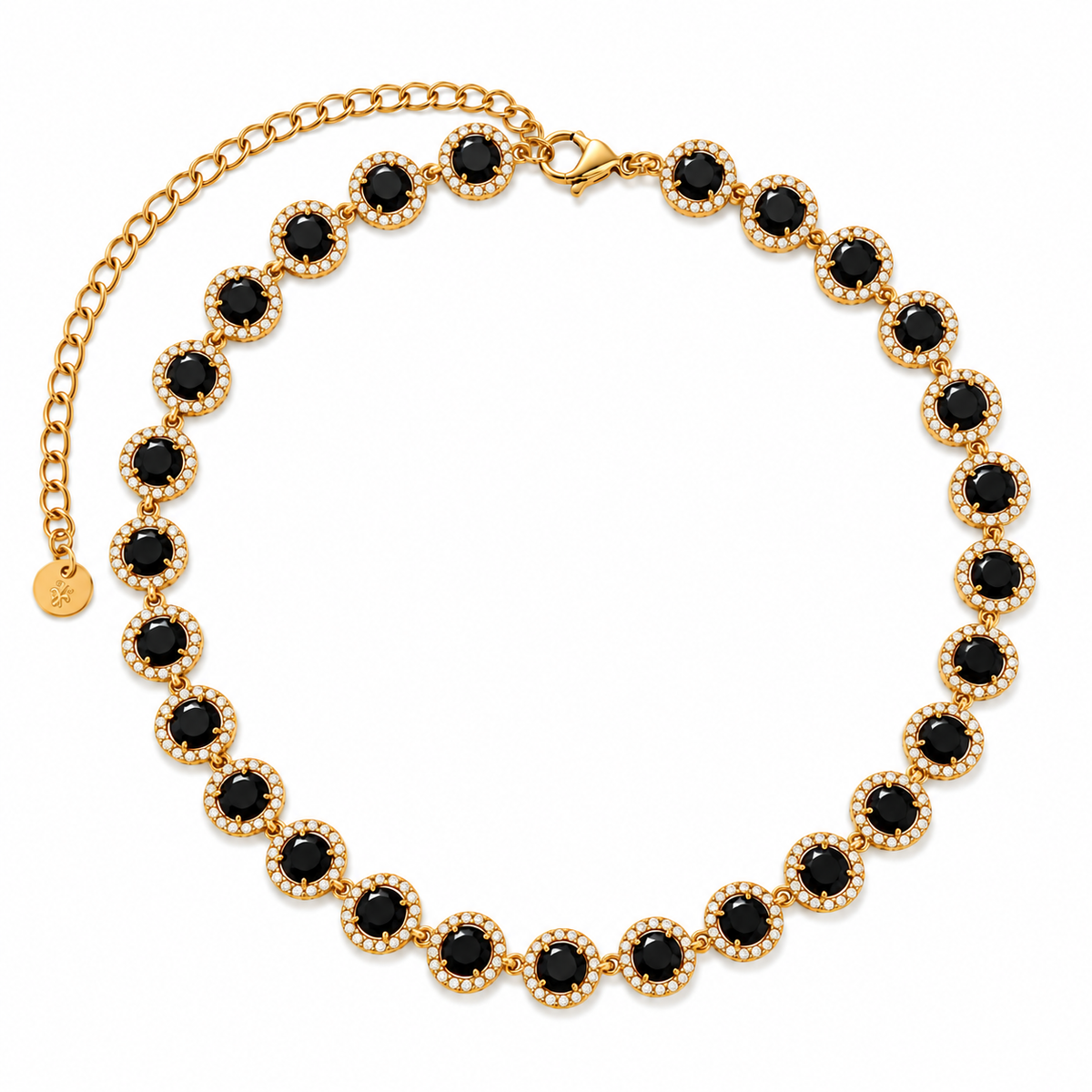 Collana Aura Swarovski Colorata