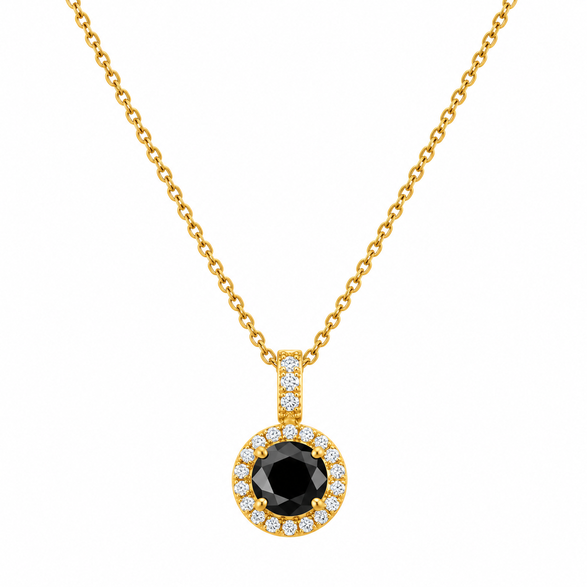 Collana Ciondolo Aura Swarovski Colorato