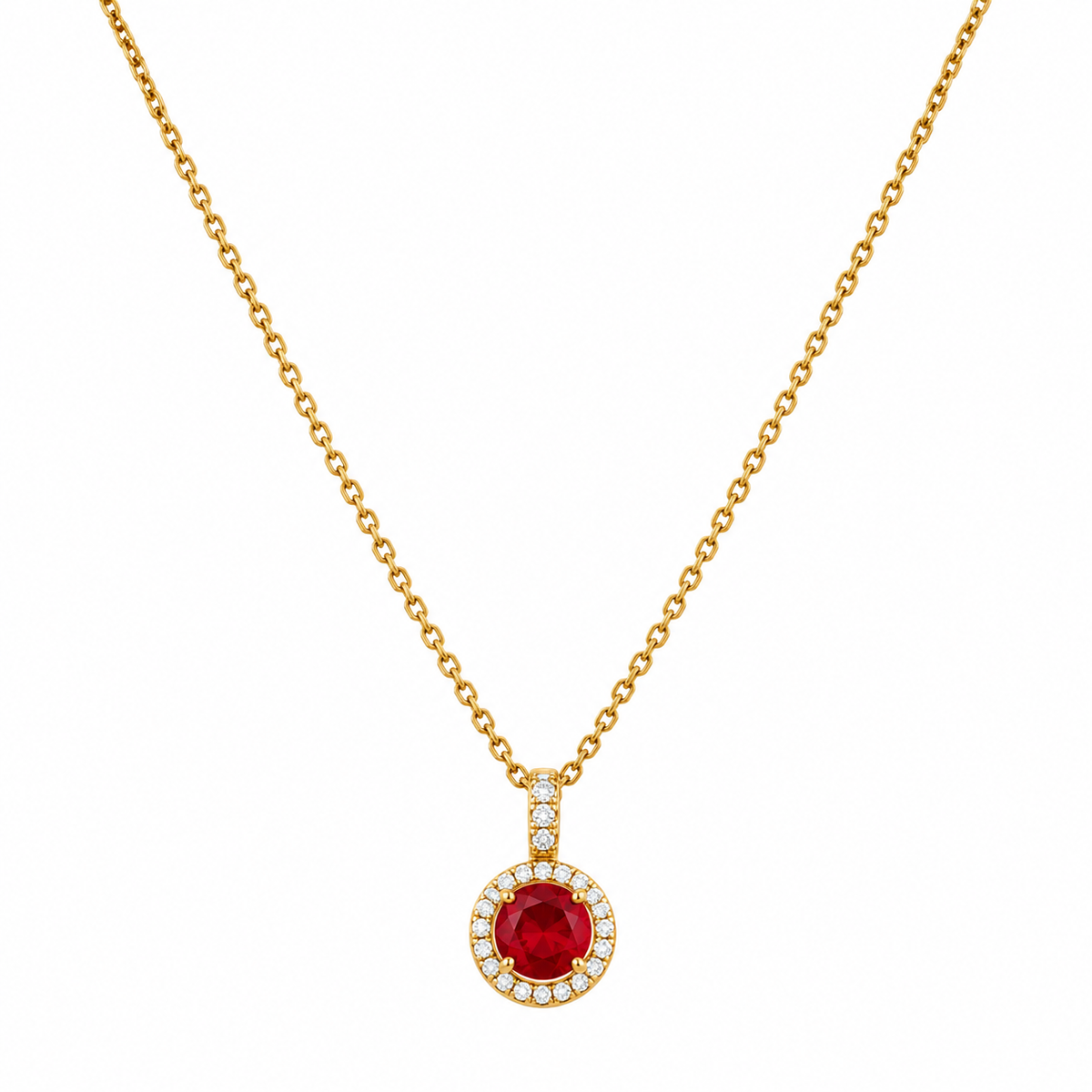 Collana Ciondolo Aura Swarovski Colorato