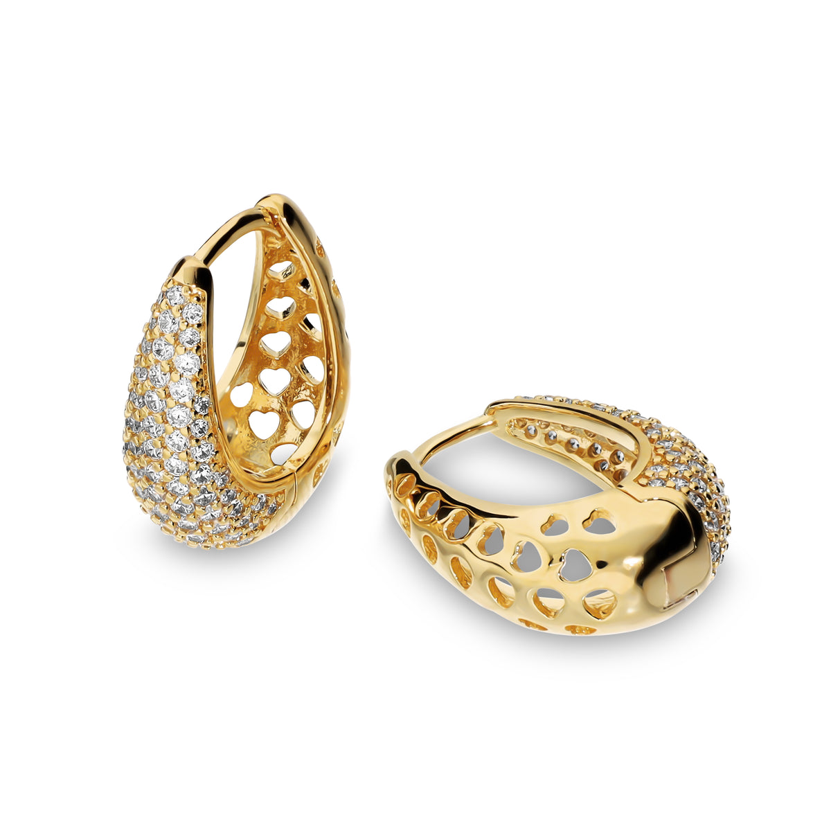 Orecchini Golden Drop Shine
